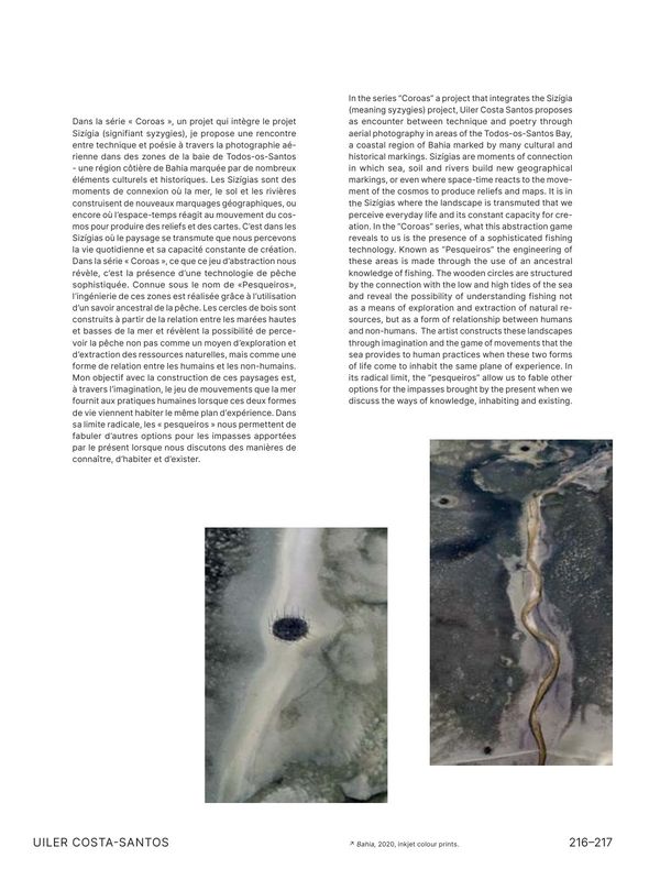 Rencontres de Bamako, 13th African Biennale of Photography — catalogue, pp. 216–217, page 1